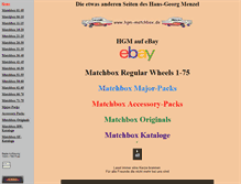 Tablet Screenshot of hgm-matchbox.de